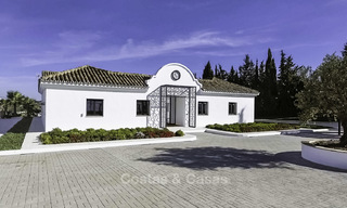 Villa rustique entièrement rénovée à vendre sur le New Golden Mile entre Marbella et Estepona 19106 