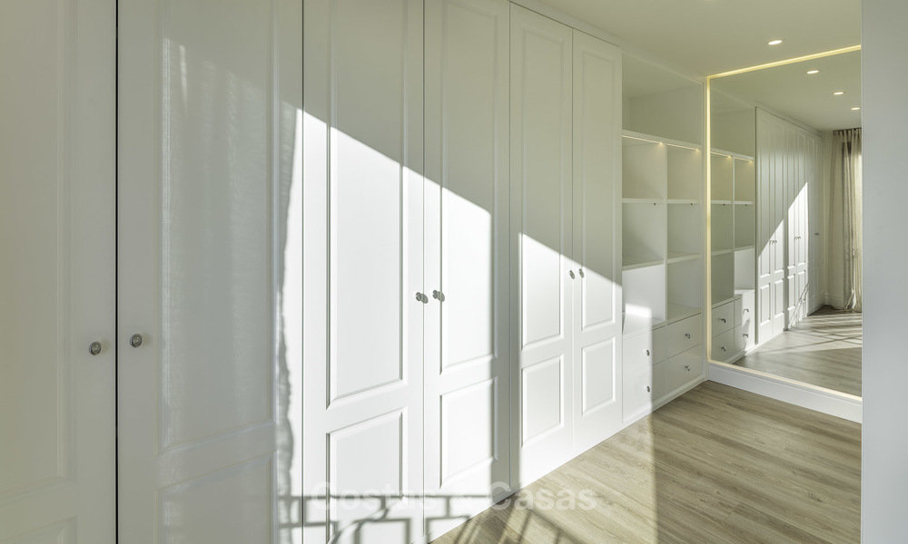 Villa de luxe méditerranéenne moderne entièrement rénovée à vendre au cœur de la vallée du golf de Nueva Andalucia, à Marbella 19204