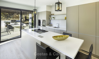 Villa de luxe méditerranéenne moderne entièrement rénovée à vendre au cœur de la vallée du golf de Nueva Andalucia, à Marbella 19207 