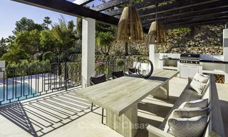 Villa de luxe méditerranéenne moderne entièrement rénovée à vendre au cœur de la vallée du golf de Nueva Andalucia, à Marbella 19211 