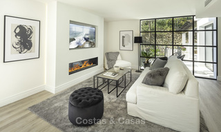 Villa de luxe méditerranéenne moderne entièrement rénovée à vendre au cœur de la vallée du golf de Nueva Andalucia, à Marbella 19213 