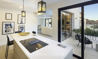 Villa de luxe méditerranéenne moderne entièrement rénovée à vendre au cœur de la vallée du golf de Nueva Andalucia, à Marbella 19224 