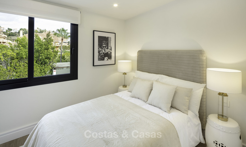 Villa de luxe méditerranéenne moderne entièrement rénovée à vendre au cœur de la vallée du golf de Nueva Andalucia, à Marbella 19228