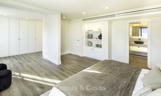 Villa de luxe méditerranéenne moderne entièrement rénovée à vendre au cœur de la vallée du golf de Nueva Andalucia, à Marbella 19229 