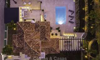 Villa de luxe méditerranéenne moderne entièrement rénovée à vendre au cœur de la vallée du golf de Nueva Andalucia, à Marbella 19233 