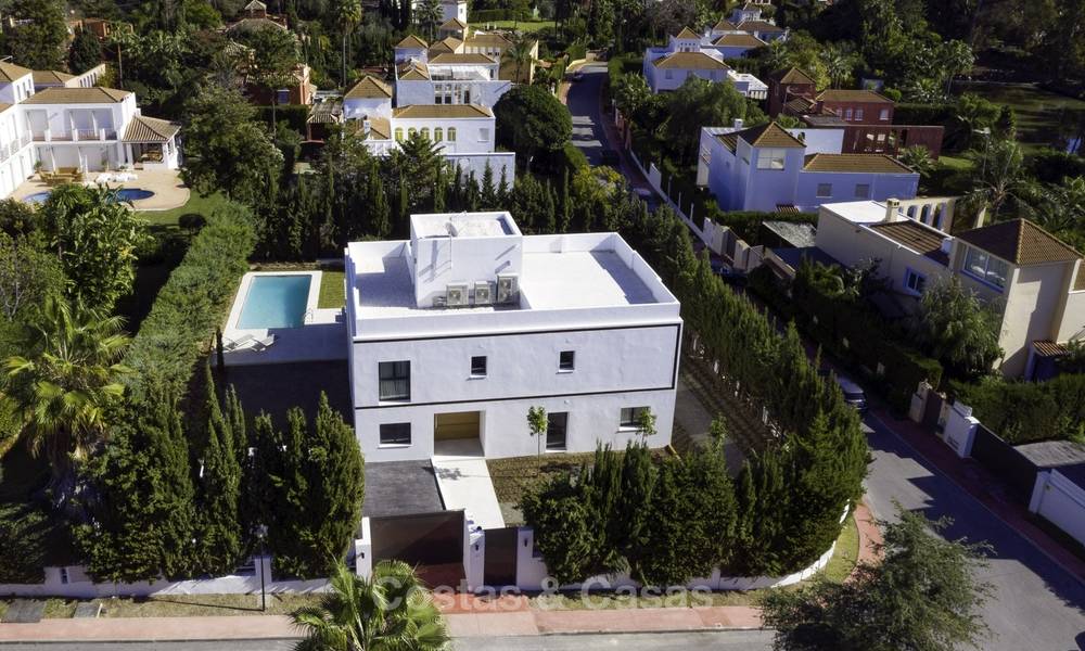 Nouvelle villa moderne de luxe à vendre, prête à emménager, Nueva Andalucia, Marbella 19270