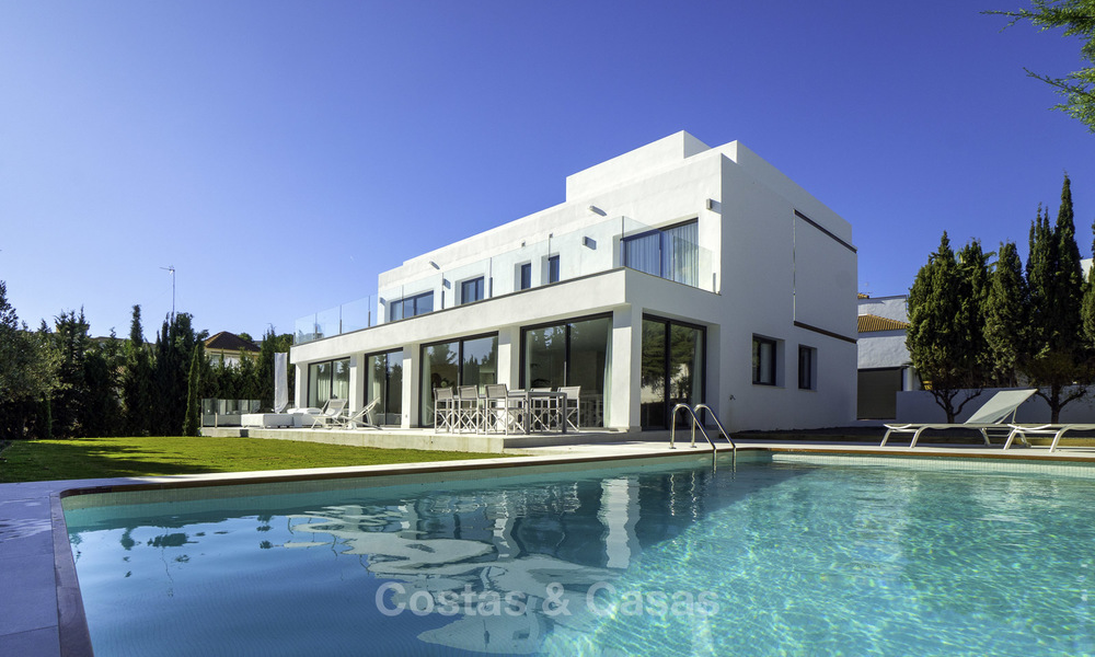 Nouvelle villa moderne de luxe à vendre, prête à emménager, Nueva Andalucia, Marbella 19272