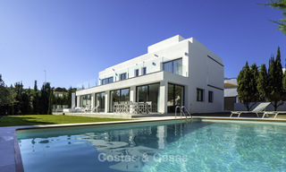 Nouvelle villa moderne de luxe à vendre, prête à emménager, Nueva Andalucia, Marbella 19272 
