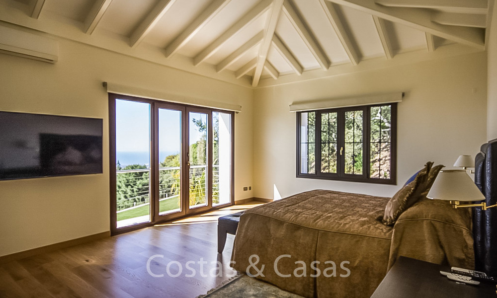 Exquise villa de luxe avec vue imprenable sur la mer et la montagne à vendre dans le domaine très exclusif de La Zagaleta, Marbella 19406