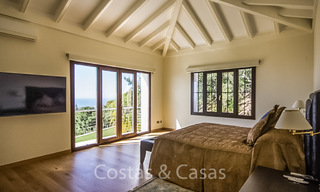 Exquise villa de luxe avec vue imprenable sur la mer et la montagne à vendre dans le domaine très exclusif de La Zagaleta, Marbella 19406 