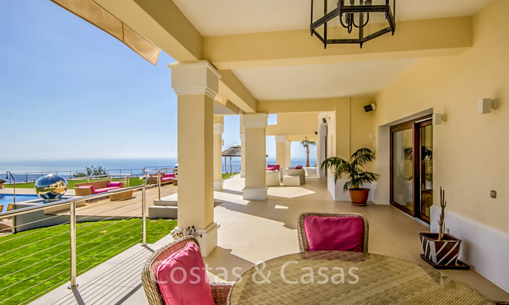 Exquise villa de luxe avec vue imprenable sur la mer et la montagne à vendre dans le domaine très exclusif de La Zagaleta, Marbella 19429