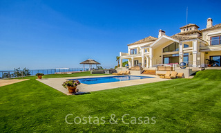Exquise villa de luxe avec vue imprenable sur la mer et la montagne à vendre dans le domaine très exclusif de La Zagaleta, Marbella 19436 