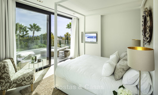 Nouvelle villa moderne de luxe sur une position élevée dans un excellent complexe de golf à vendre, Benahavis, Marbella 19557 