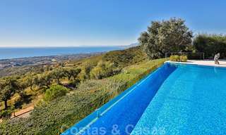 Chef-d'œuvre, villa de luxe sur un terrain énorme et avec une vue panoramique à 360º à vendre, East Marbella 19806 