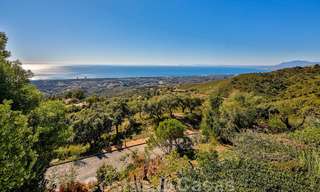 Chef-d'œuvre, villa de luxe sur un terrain énorme et avec une vue panoramique à 360º à vendre, East Marbella 19807 