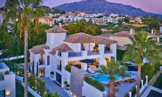 Villa classique de haute qualité, entièrement modernisée, dans la vallée du golf de Nueva Andalucía, Marbella 19855 