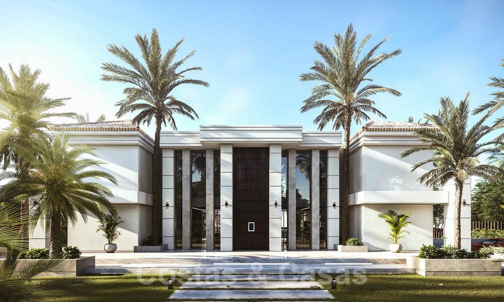Villa contemporaine de luxe sur plan avec vue panoramique sur la mer à vendre dans une urbanisation de luxe sécurisée, Benahavis, Marbella 20369