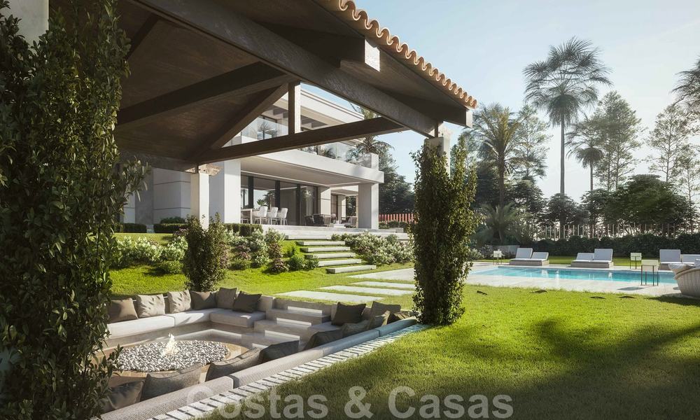 Villa contemporaine de luxe sur plan avec vue panoramique sur la mer à vendre dans une urbanisation de luxe sécurisée, Benahavis, Marbella 20370