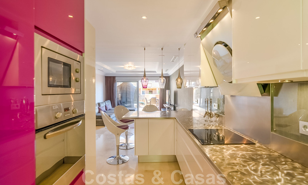 Appartement attrayant entièrement rénové dans un prestigieux complexe à vendre, Nueva Andalucia, Marbella 20631