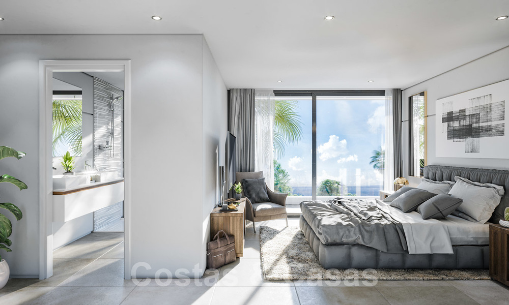 Villa de luxe moderne et contemporaine sur plan avec vue sur la mer à vendre, à distance de marche de la plage, Estepona 20682
