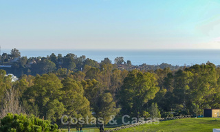 Villa contemporaine spectaculaire et luxueuse avec vue sur la mer et le golf à vendre, Benahavis, Marbella 20736 
