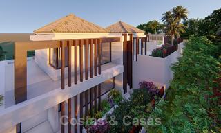 Villa contemporaine spectaculaire et luxueuse avec vue sur la mer et le golf à vendre, Benahavis, Marbella 20748 