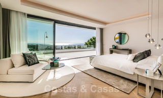 VENDU. illa contemporaine, super luxueuse avec vue sur la mer et la montagne à vendre, dans le triangle d'or de Benahavis, Estepona, Marbella 32026 