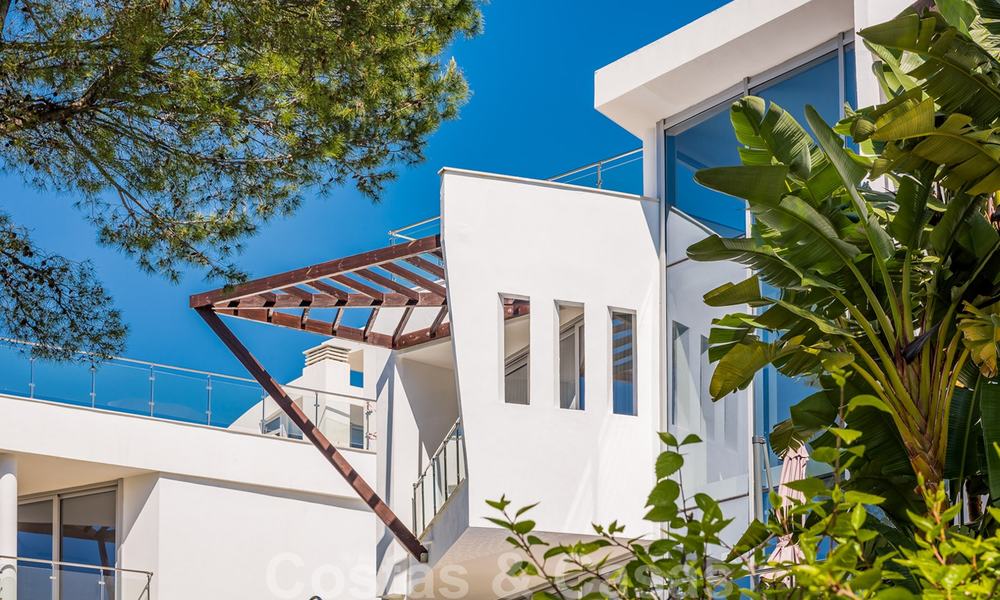 Vente de maisons de ville de luxe exceptionnelles avec vue sur la mer, dans un complexe exclusif de la Sierra Blanca, Marbella 20837