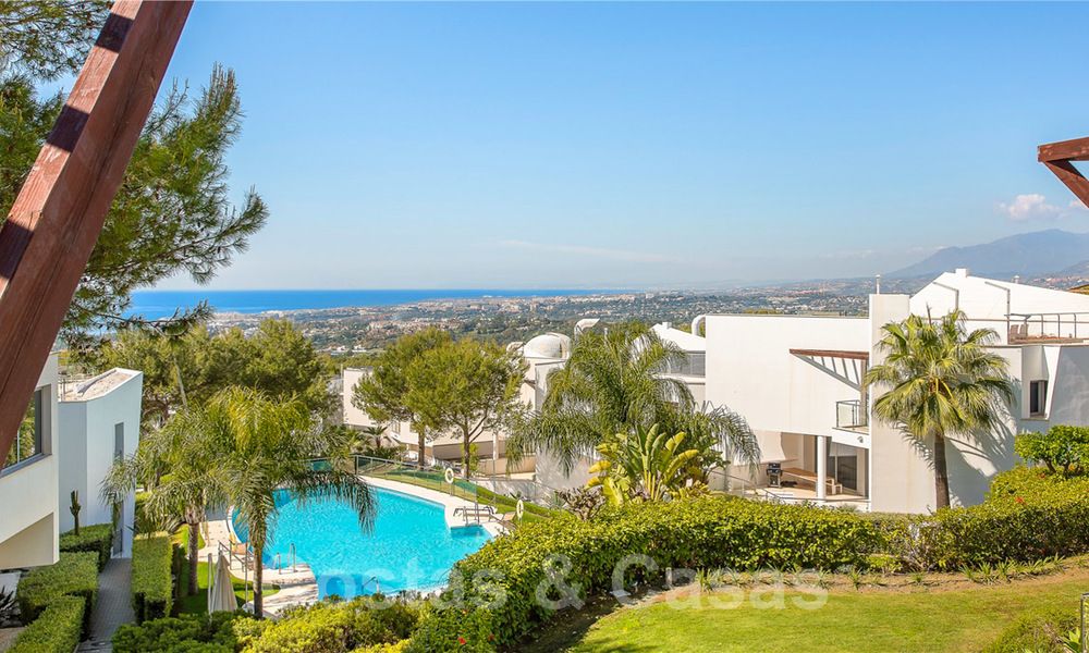 Vente de maisons de ville de luxe exceptionnelles avec vue sur la mer, dans un complexe exclusif de la Sierra Blanca, Marbella 20845