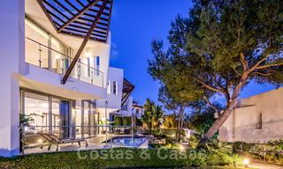 Vente de maisons de ville de luxe exceptionnelles avec vue sur la mer, dans un complexe exclusif de la Sierra Blanca, Marbella 20868 