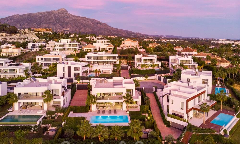 Villa de luxe élégante et contemporaine avec vue mer à vendre dans la région recherchée de Nueva Andalucia, Marbella 20876