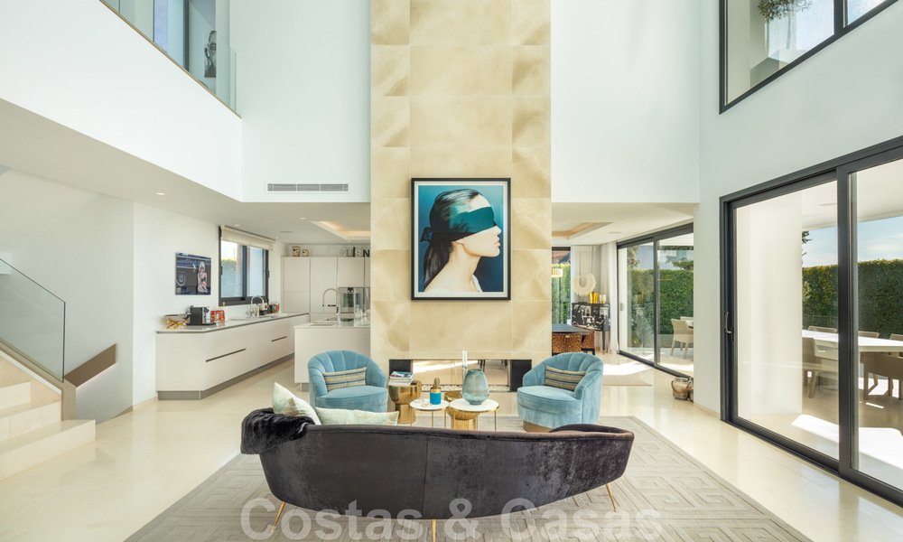 Villa de luxe élégante et contemporaine avec vue mer à vendre dans la région recherchée de Nueva Andalucia, Marbella 20894