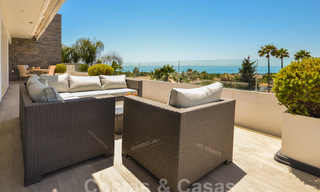 Villa moderne de luxe avec vue panoramique sur la mer à vendre dans le prestigieux Golden Mile de Marbella 20967 