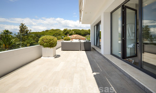 Villa moderne de luxe avec vue panoramique sur la mer à vendre dans le prestigieux Golden Mile de Marbella 20969 