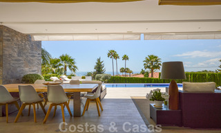 Villa moderne de luxe avec vue panoramique sur la mer à vendre dans le prestigieux Golden Mile de Marbella 20996 
