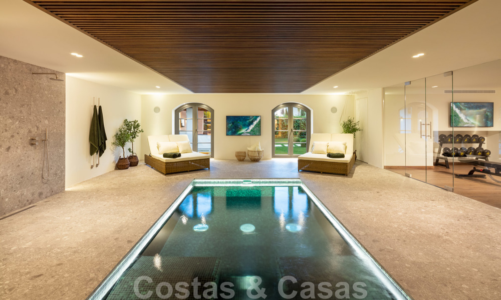 Magnifique villa classique entièrement rénovée avec vue panoramique sur mer à vendre, Sierra Blanca, Marbella 21041