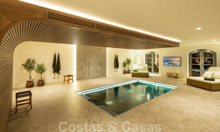 Magnifique villa classique entièrement rénovée avec vue panoramique sur mer à vendre, Sierra Blanca, Marbella 21049 