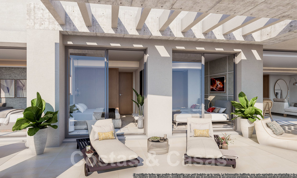 Appartements neufs de luxe avec vue panoramique à vendre dans une nouvelle station de montagne étonnante à Benahavis - Marbella 21176