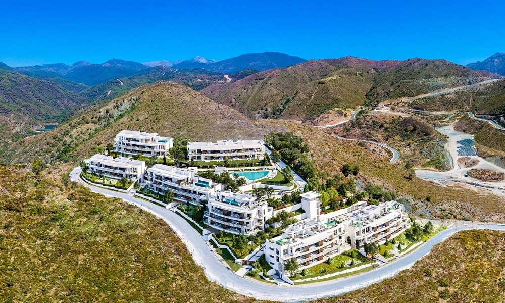 Appartements de luxe avec vue panoramique à vendre dans une nouvelle station de montagne étonnante à Benahavis - Marbella 21179