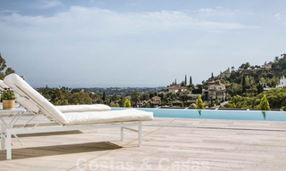 A vendre : villa moderne de construction récente avec vue panoramique, dans une urbanisation recherchée à Benahavis, Marbella 21272 