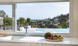 A vendre : villa moderne de construction récente avec vue panoramique, dans une urbanisation recherchée à Benahavis, Marbella 21276 
