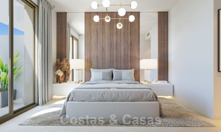 Nouveaux appartements modernes de luxe avec vue sur la mer à vendre sur le New Golden Mile entre Marbella et Estepona 21536 