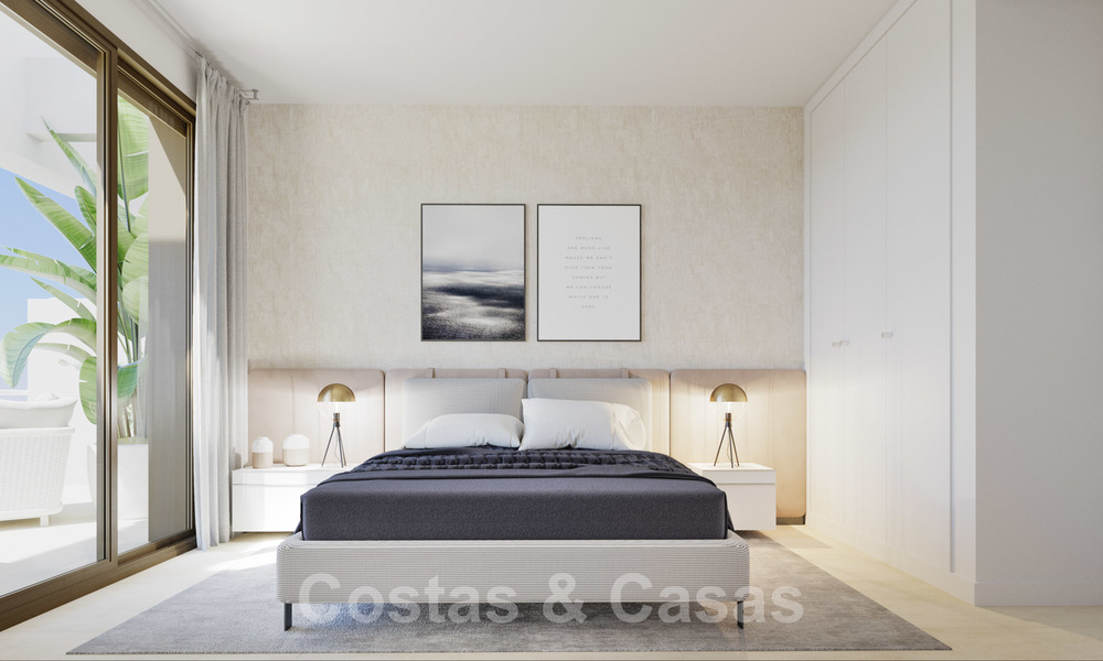 Nouveaux appartements modernes de luxe avec vue sur la mer à vendre sur le New Golden Mile entre Marbella et Estepona 21538