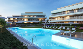 Nouveaux appartements modernes de luxe avec vue sur la mer à vendre sur le New Golden Mile entre Marbella et Estepona 21544 