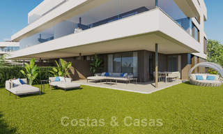 Nouveaux appartements modernes de luxe avec vue sur la mer à vendre sur le New Golden Mile entre Marbella et Estepona 21545 