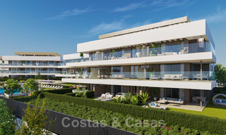 Nouveaux appartements modernes de luxe avec vue sur la mer à vendre sur le New Golden Mile entre Marbella et Estepona 21546 