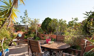 Penthouse à vendre dans une urbanisation exclusive prêt de la plage, située entre Puerto Banus et San Pedro, Marbella 21750 