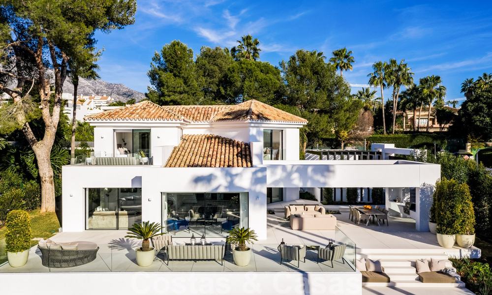 Villa contemporaine de luxe très élégante à vendre au cœur de la Golf Valley, prête à s'installer - Nueva Andalucia, Marbella 21840