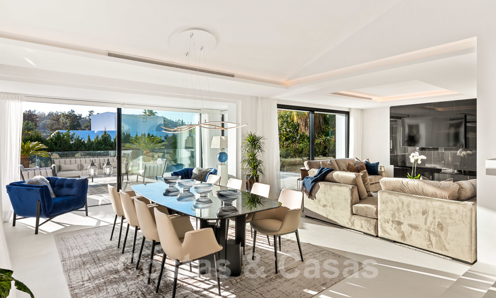 Villa contemporaine de luxe très élégante à vendre au cœur de la Golf Valley, prête à s'installer - Nueva Andalucia, Marbella 21854