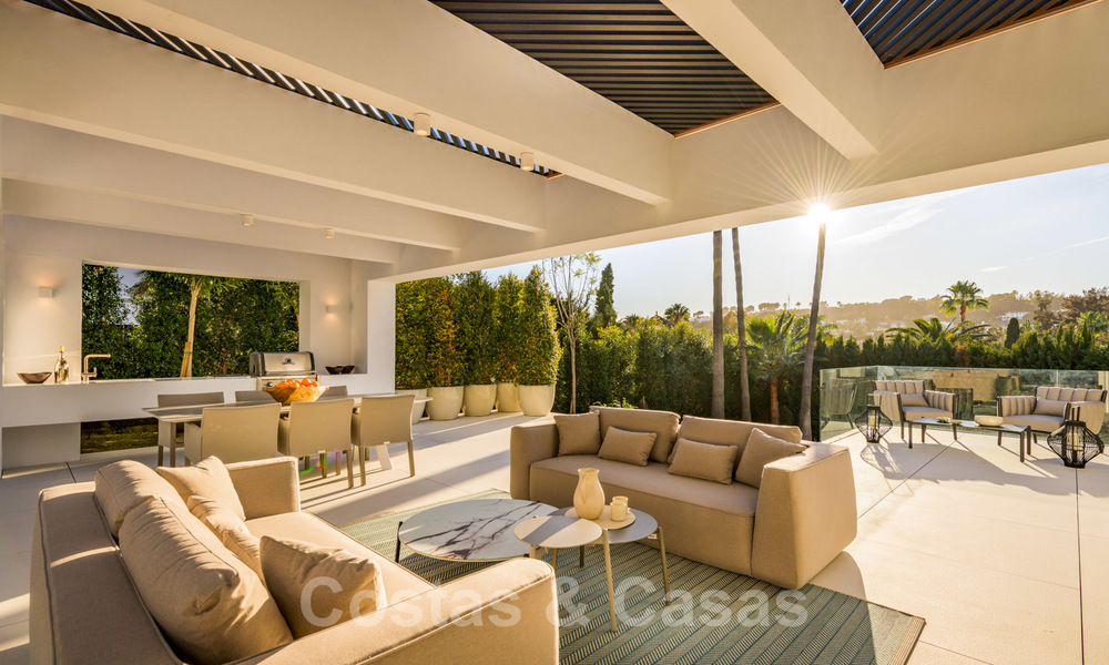 Villa contemporaine de luxe très élégante à vendre au cœur de la Golf Valley, prête à s'installer - Nueva Andalucia, Marbella 21855
